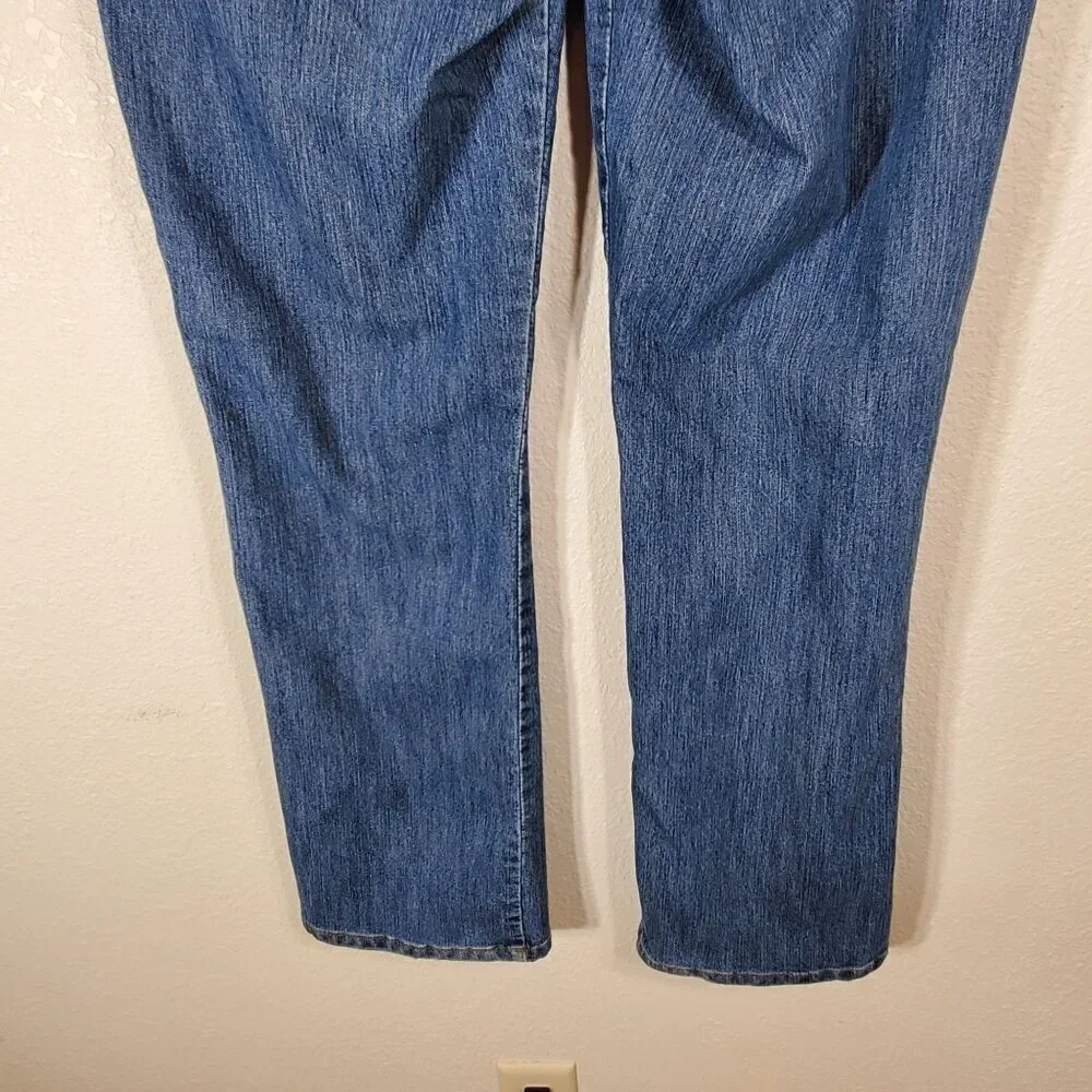 Wrangler Womens Aura Classic Blue Denim Jeans Average Fit 32x31